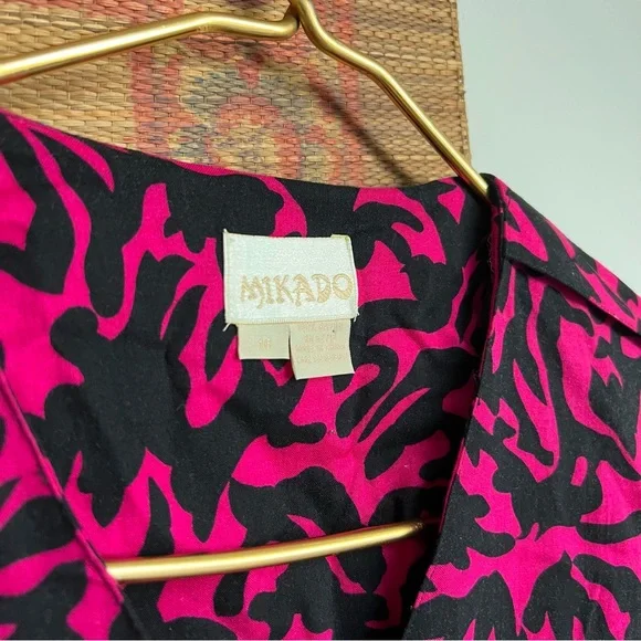 1980’s Funky Patterned Midi Dress - Picture 7 of 7